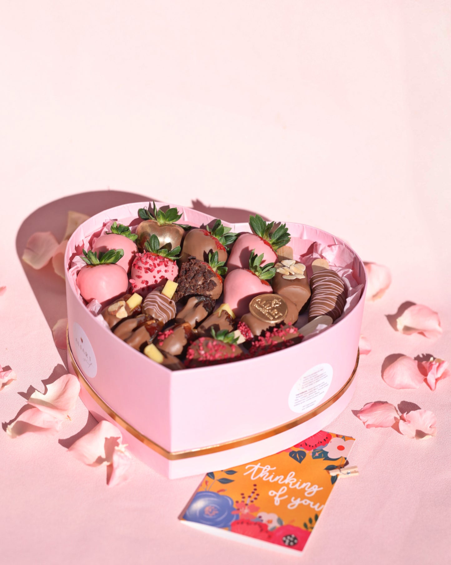 Assorted Fruits in Chocolate
