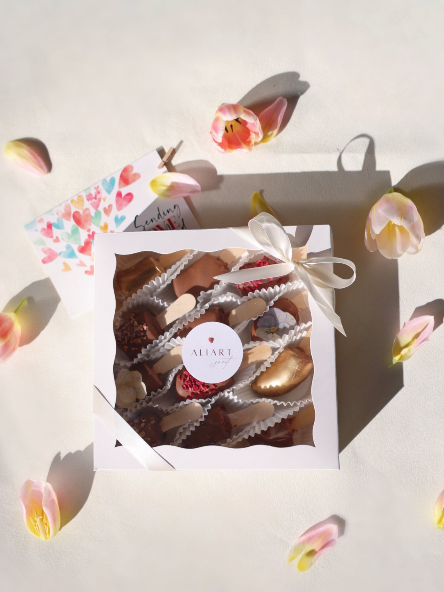 Banana pieces enveloped in luxurious Belgian chocolate.