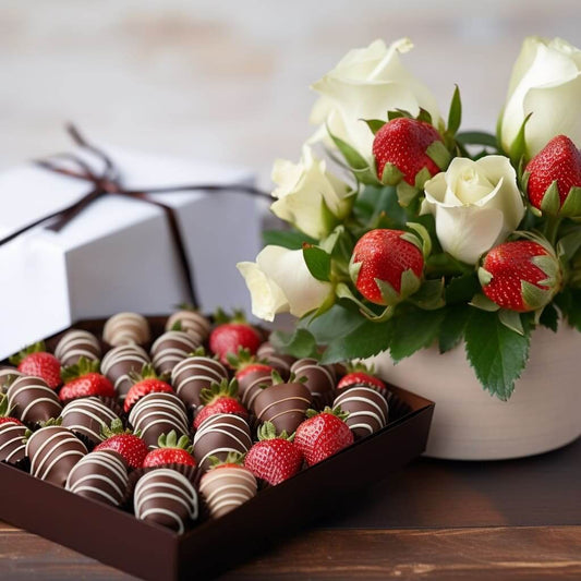 order flowers and chocolate