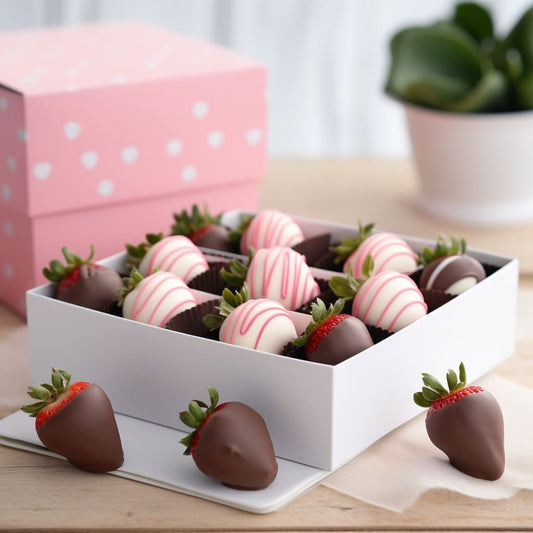 Places with chocolate covered strawberries