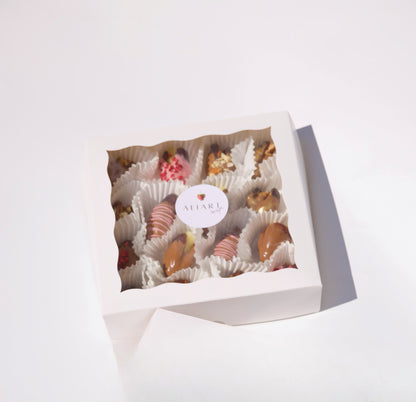 handcrafted chocolate dates NYC delivery
