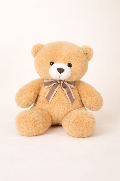 Plush teddy bear gift accessory for same-day NYC delivery