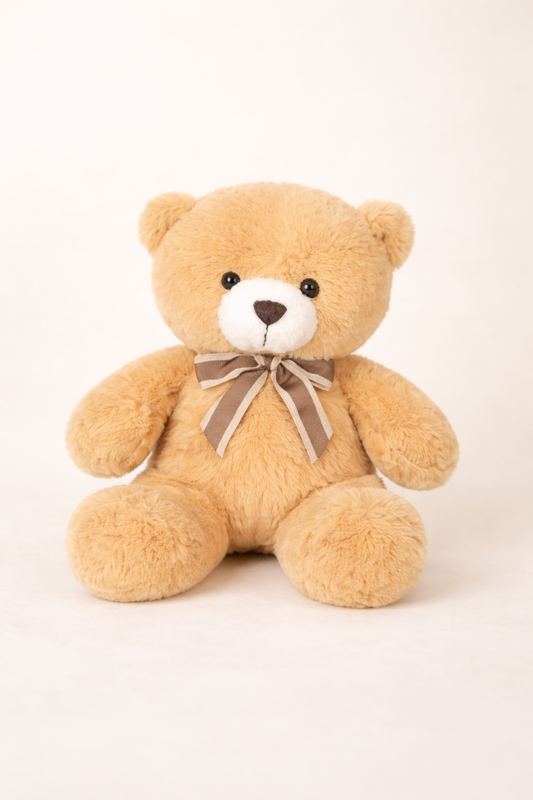 Plush teddy bear gift accessory for same-day NYC delivery