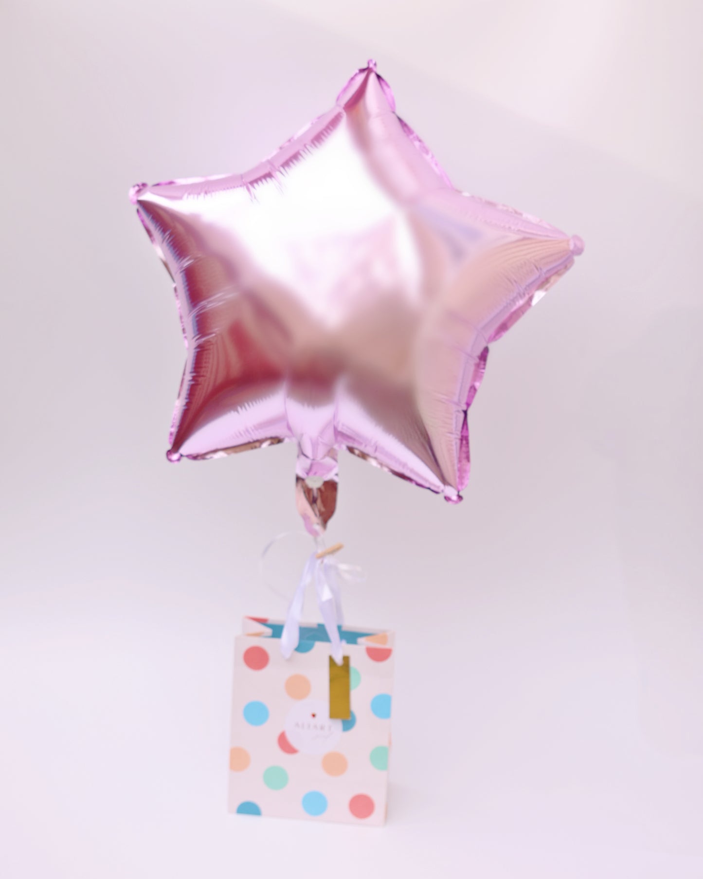 foil star balloon gift add-on
