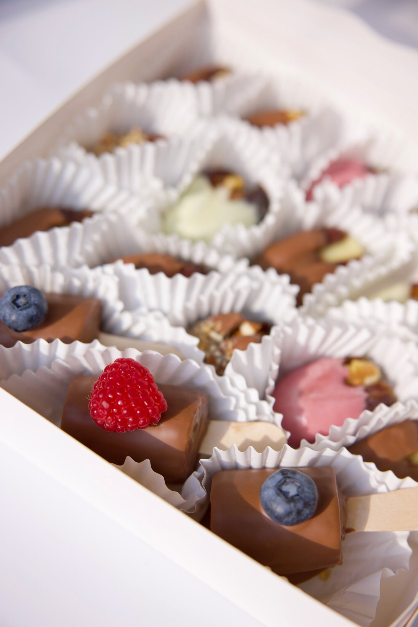 assorted Belgian chocolate fruits NYC delivery
