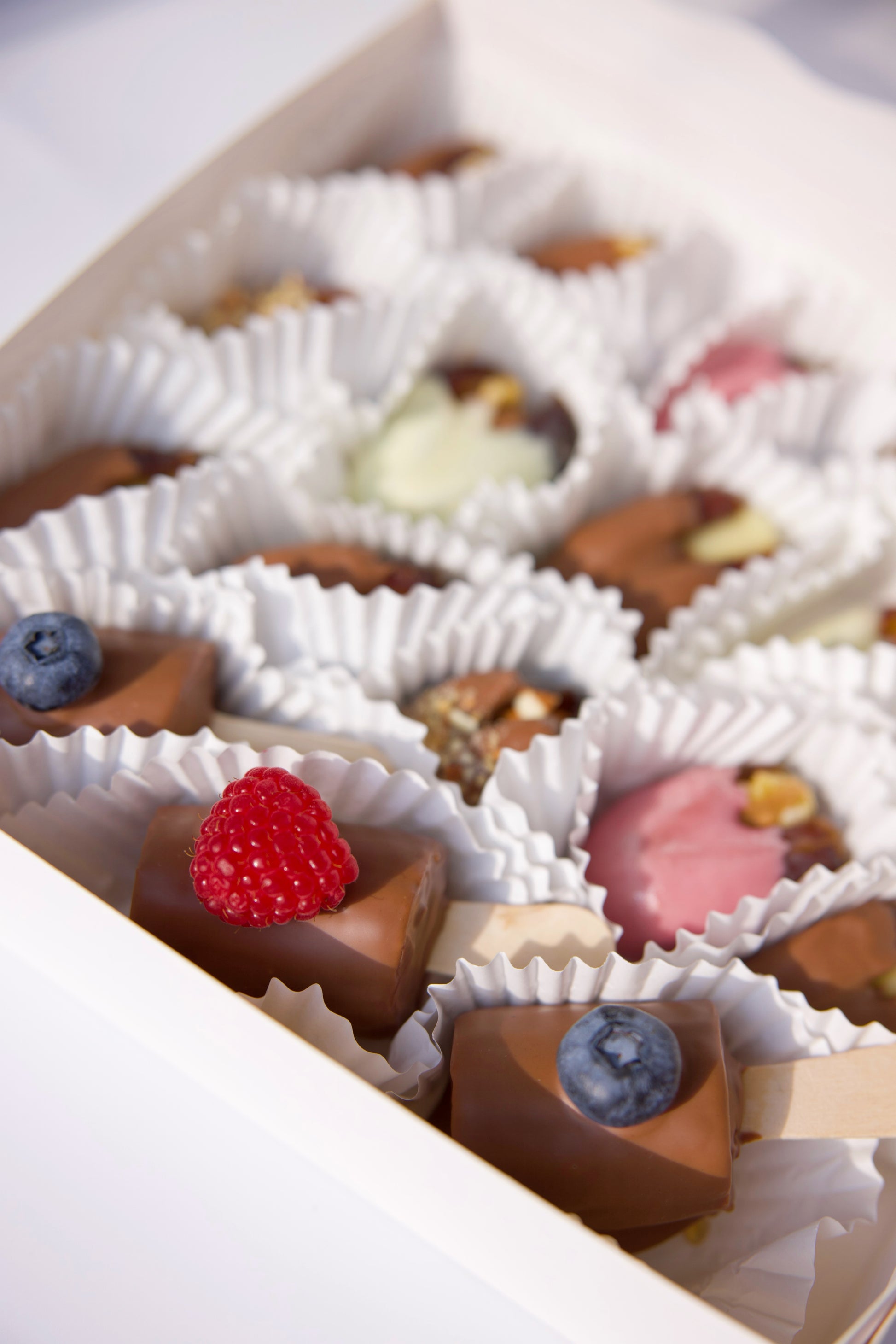 assorted Belgian chocolate fruits NYC delivery
