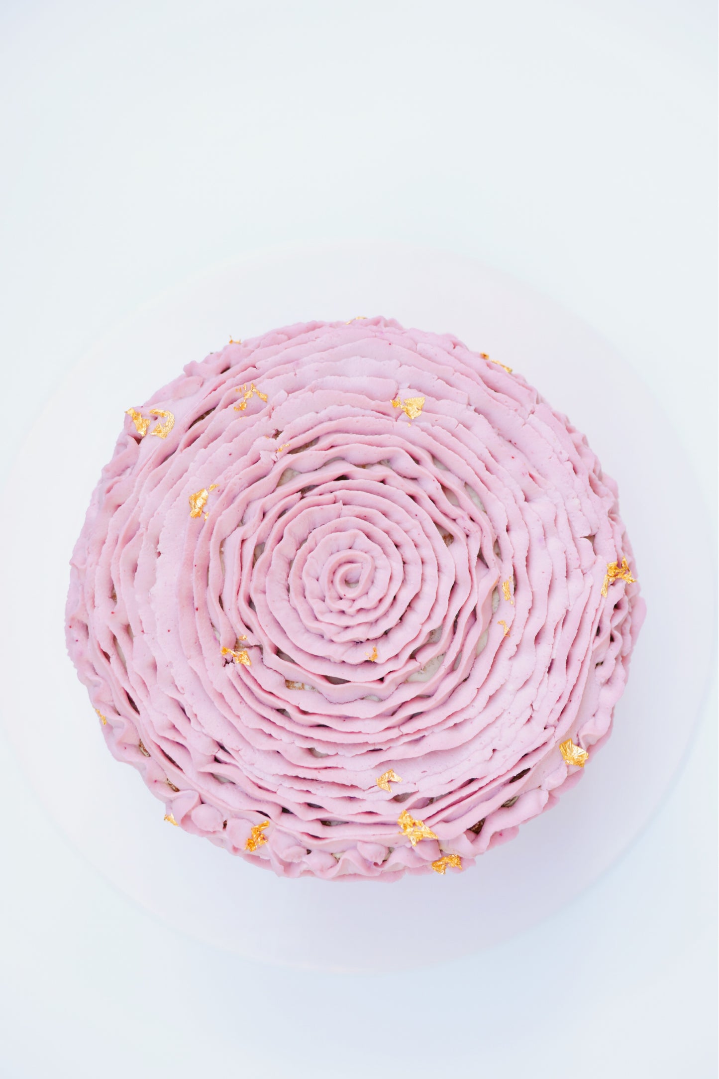 handcrafted lilac rose cake NYC
