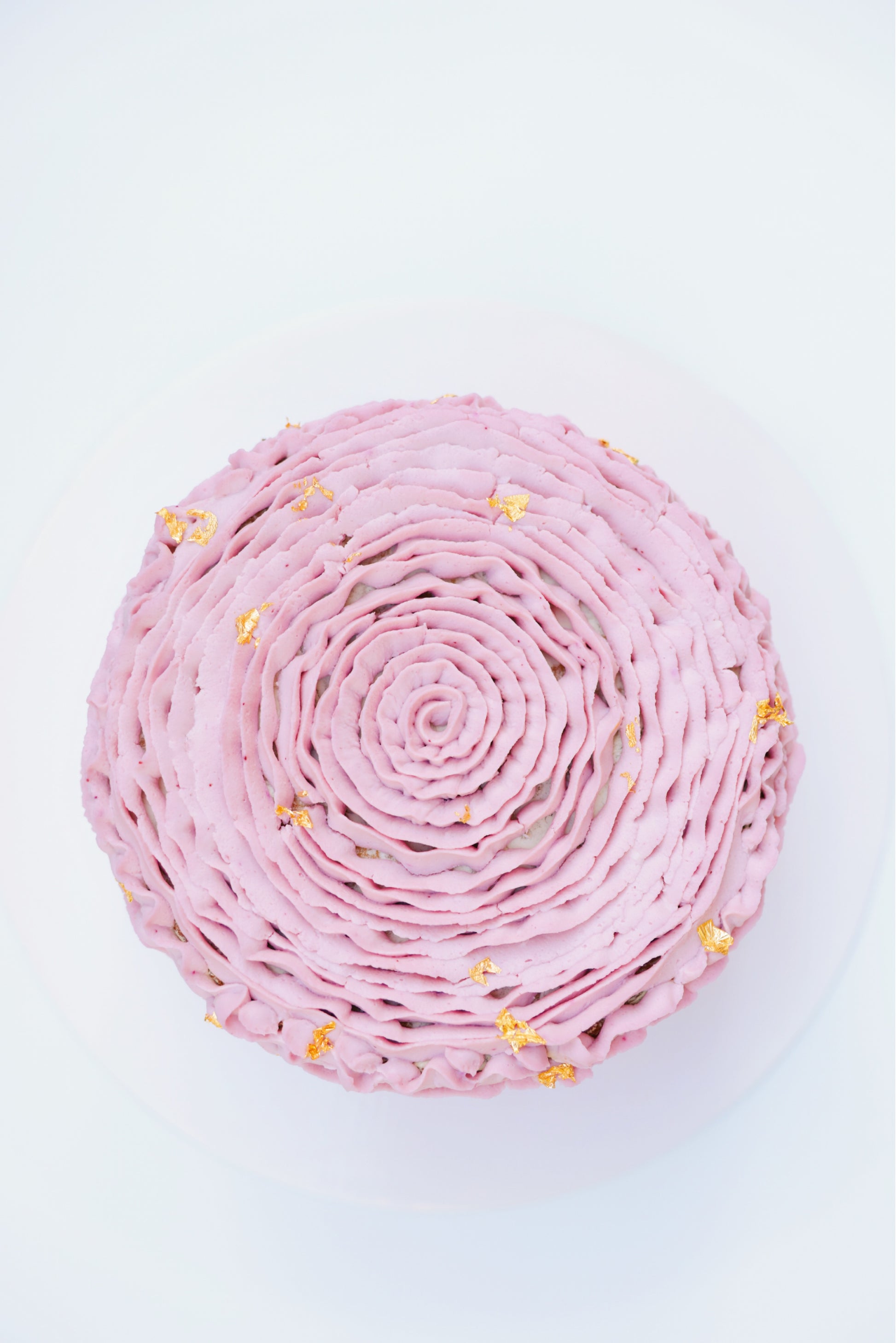 handcrafted lilac rose cake NYC
