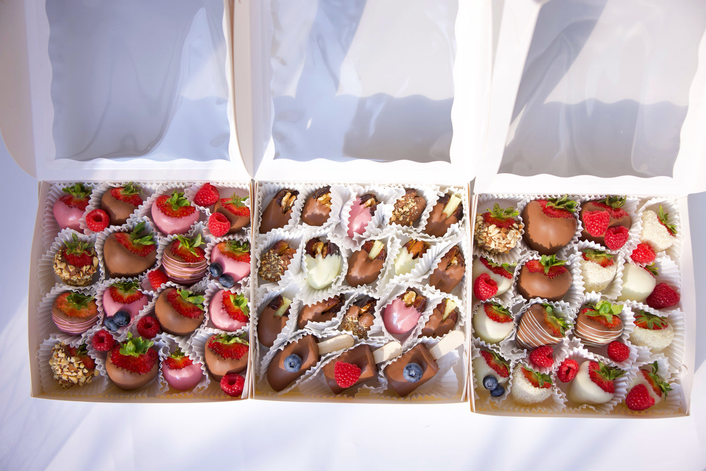 gourmet fruit and chocolate gift box New York
