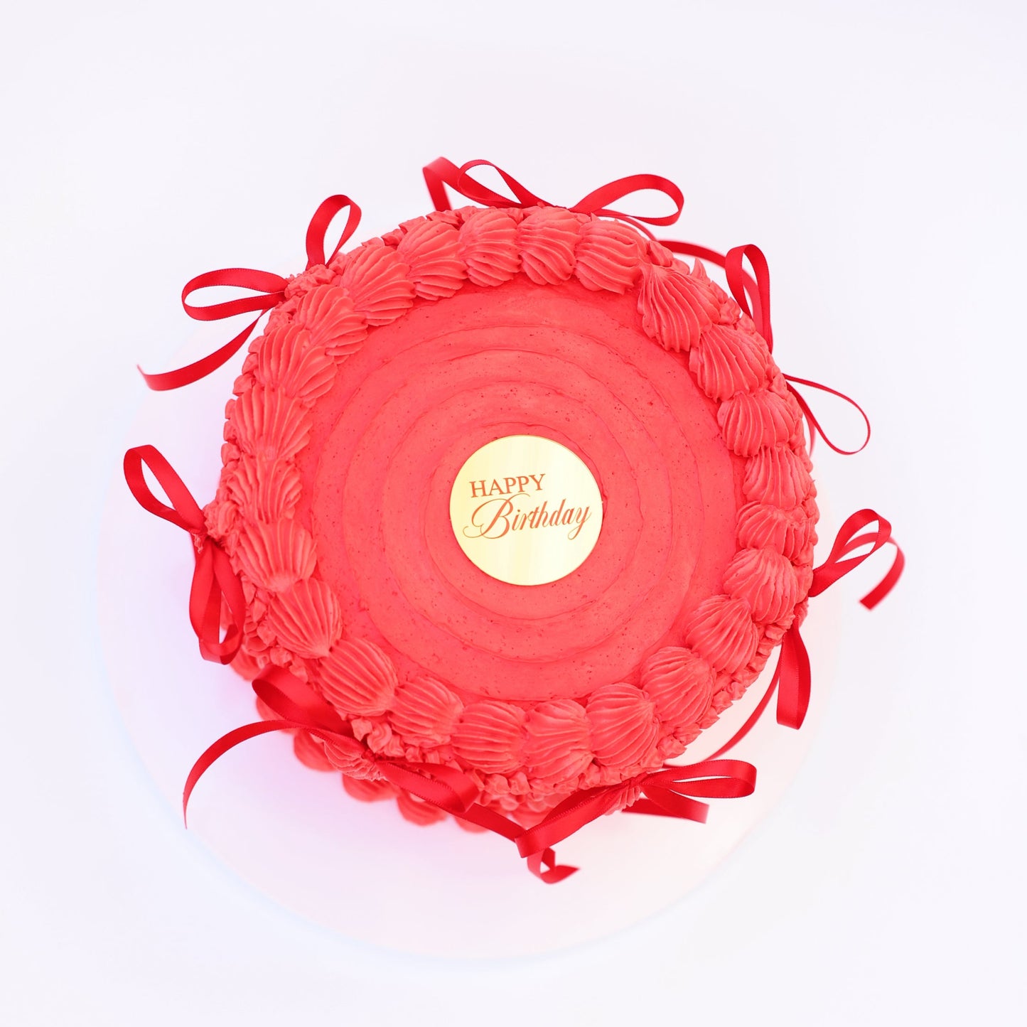 Organic strawberry honey cake handcrafted in New York